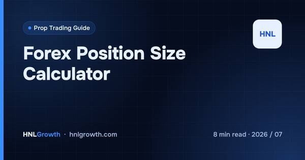 Forex Position Size Calculator cover illustration