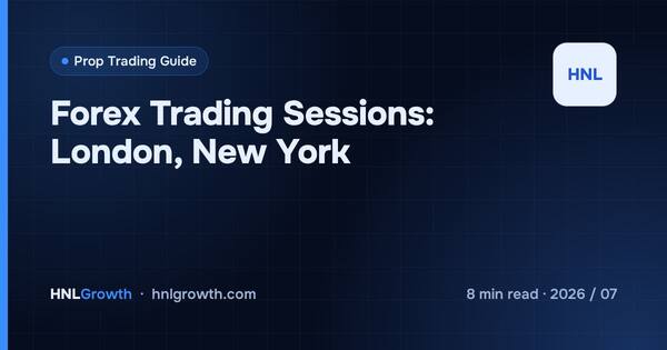 Forex Trading Sessions: London, New York cover illustration
