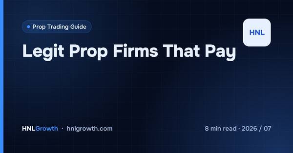 Legit Prop Firms That Pay cover illustration